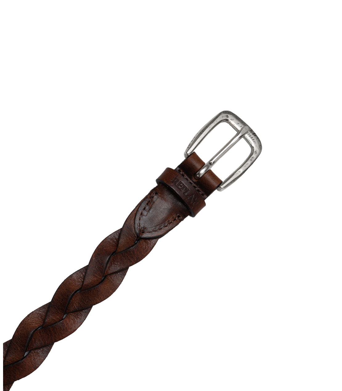 ダグラスウィーブレザーベルト 詳細画像 タバコブラウン 5